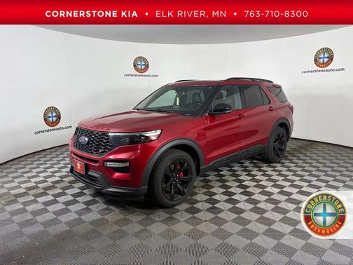 Rapid Red Metallic Tinted Clearcoat 2020 Ford Explorer ST