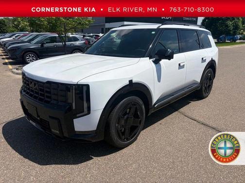 Glacial White Pearl 2027 Kia Telluride Hybrid X-Line SX-Prestige