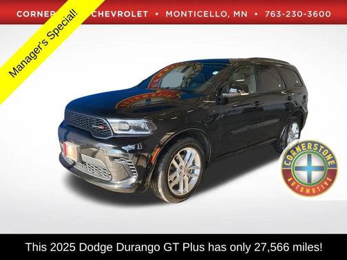 DB Black Clearcoat 2025 Dodge Durango GT Plus
