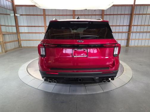 Rapid Red Metallic Tinted Clearcoat 2025 Ford Explorer ST