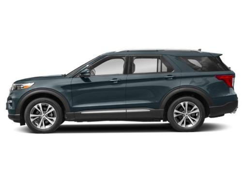 Blue Metallic 2020 Ford Explorer Platinum