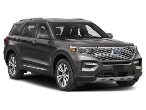 Blue Metallic 2020 Ford Explorer Platinum