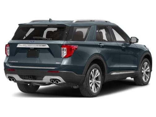 Blue Metallic 2020 Ford Explorer Platinum