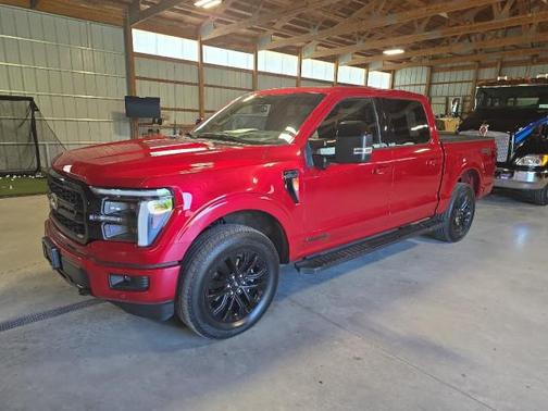 Rapid Red Metallic Tinted Clearcoat 2025 Ford F-150 Lariat