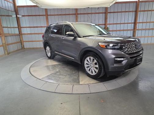 Carbonized Gray Metallic 2022 Ford Explorer Limited