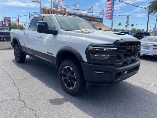 Bright White Clearcoat 2025 RAM 2500 Rebel/Power Wagon