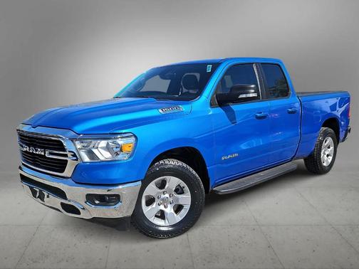 Hydro Blue Pearlcoat 2021 RAM 1500 Big Horn