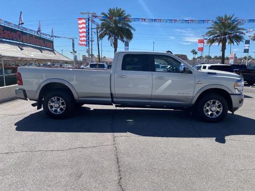 Pearl White 2022 RAM 3500 Laramie