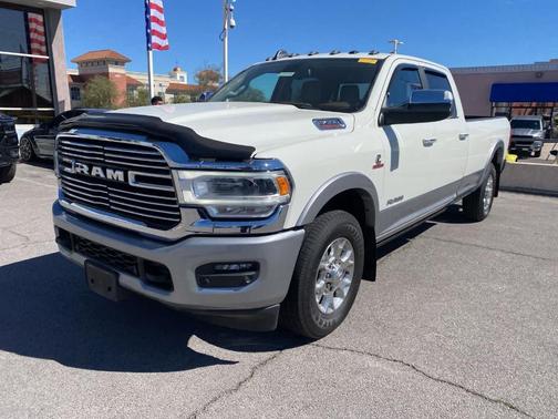 Pearl White 2022 RAM 3500 Laramie