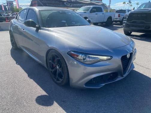 Stromboli Gray Metallic 2020 Alfa Romeo Giulia Ti