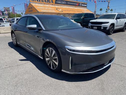 Gray 2023 Lucid Air Grand Touring