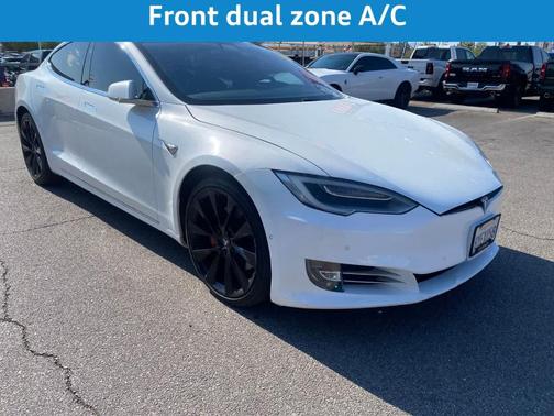 White 2018 Tesla Model S P100D