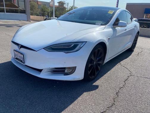 White 2018 Tesla Model S P100D