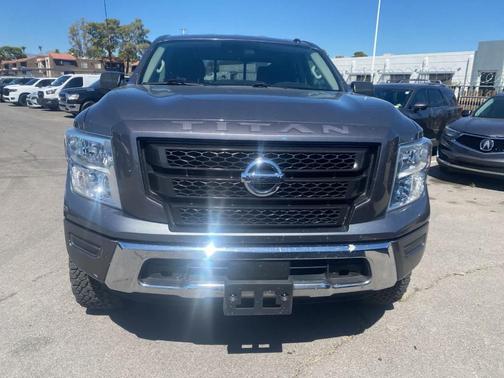 Gun Metallic 2021 Nissan Titan SV