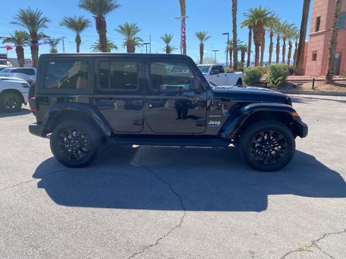 Black Clearcoat 2023 Jeep Wrangler 4xe Sahara