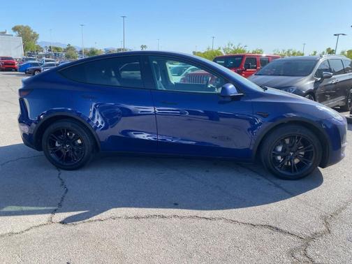 Blue 2021 Tesla Model Y Long Range