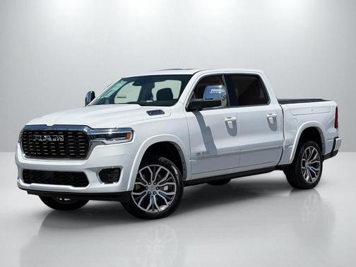 Bright White Clearcoat 2026 RAM 1500 Tungsten