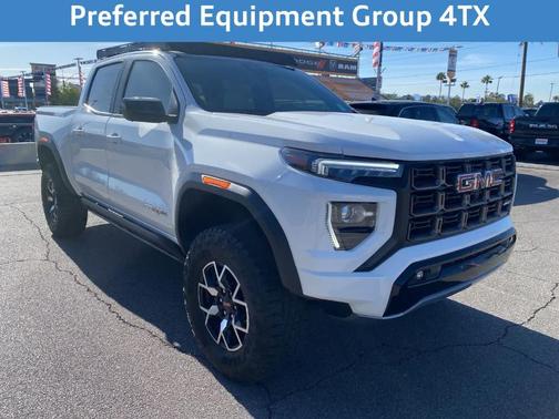 Summit White 2024 GMC Canyon AT4X