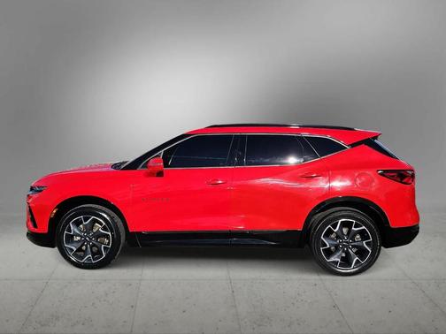 Red 2019 Chevrolet Blazer RS