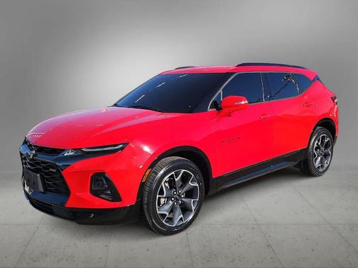 Red 2019 Chevrolet Blazer RS