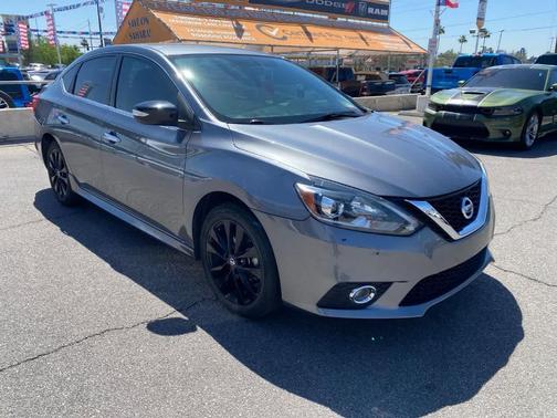 Gun Metallic 2017 Nissan Sentra SR