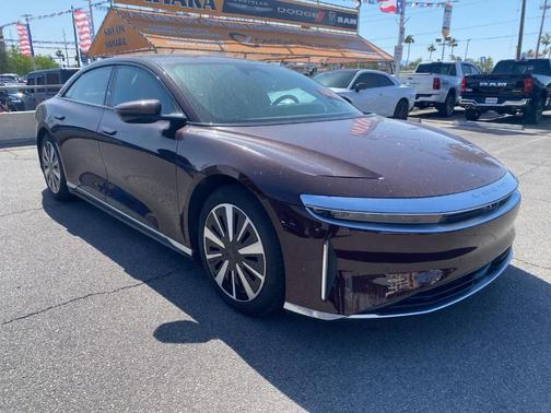 Red 2023 Lucid Air Touring