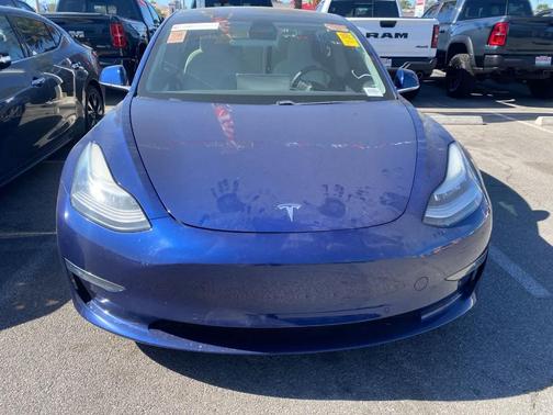Blue 2020 Tesla Model 3 Long Range