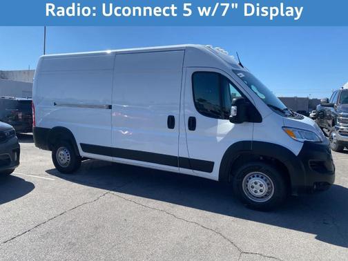Bright White Clearcoat 2025 RAM ProMaster 2500 High Roof