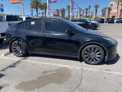 Black 2021 Tesla Model Y Performance