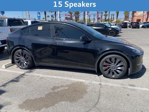 Black 2021 Tesla Model Y Performance
