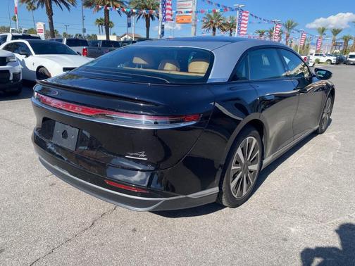 Black 2022 Lucid Air Grand Touring