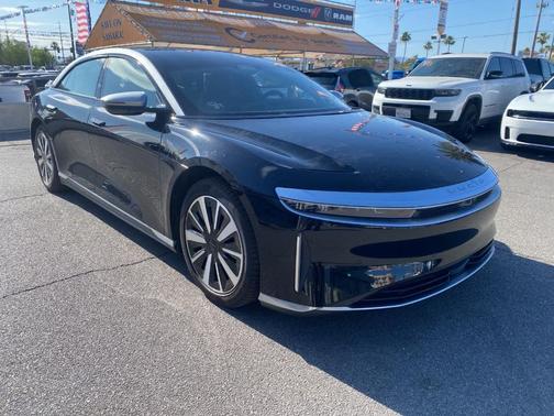 Black 2022 Lucid Air Grand Touring