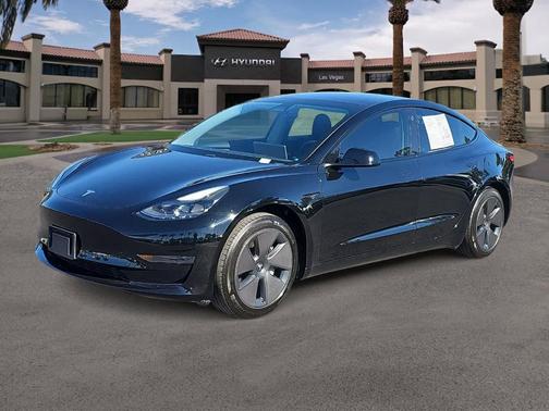 Black 2021 Tesla Model 3 Standard Range Plus