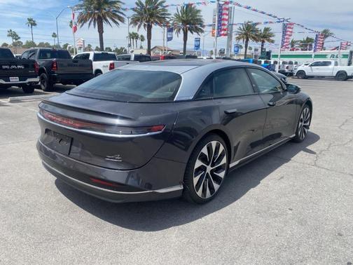 Gray 2022 Lucid Air Grand Touring