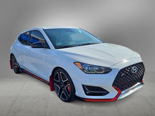 Lunar White 2022 Hyundai Veloster N N