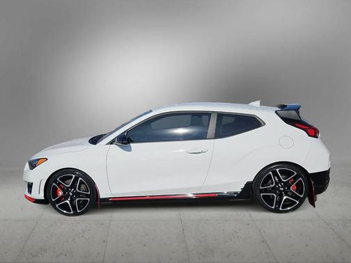 Lunar White 2022 Hyundai Veloster N N
