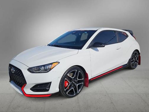 Lunar White 2022 Hyundai Veloster N N