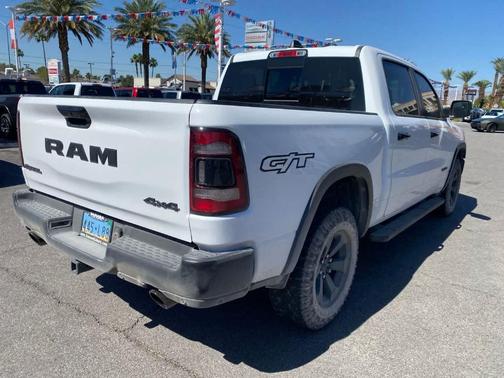 Bright White Clearcoat 2024 RAM 1500 Rebel