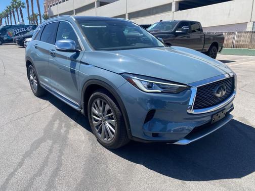 Slate Gray 2024 INFINITI QX50 Luxe