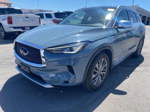 Slate Gray 2024 INFINITI QX50 Luxe