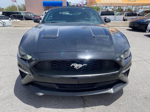 Shadow Black 2020 Ford Mustang EcoBoost Premium