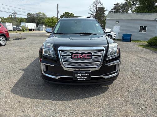Ebony Twilight Metallic 2017 GMC Terrain Denali