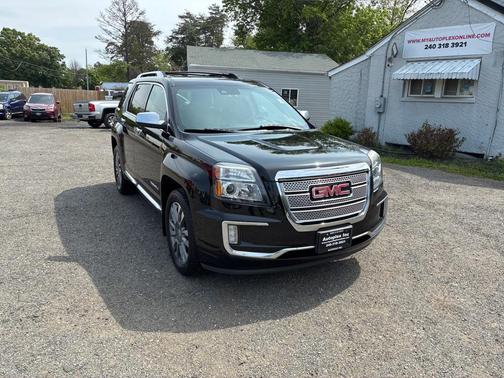 Ebony Twilight Metallic 2017 GMC Terrain Denali