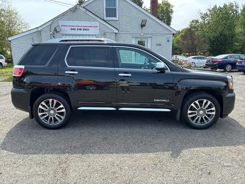 Ebony Twilight Metallic 2017 GMC Terrain Denali
