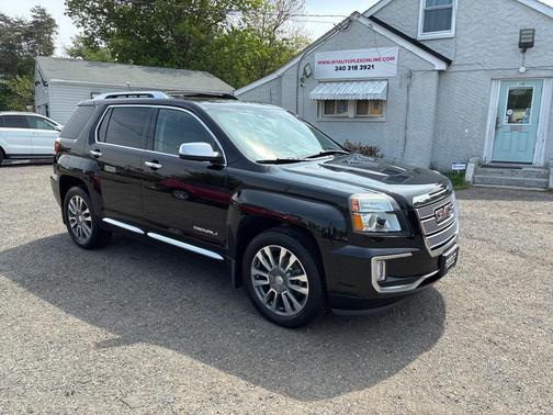 Ebony Twilight Metallic 2017 GMC Terrain Denali