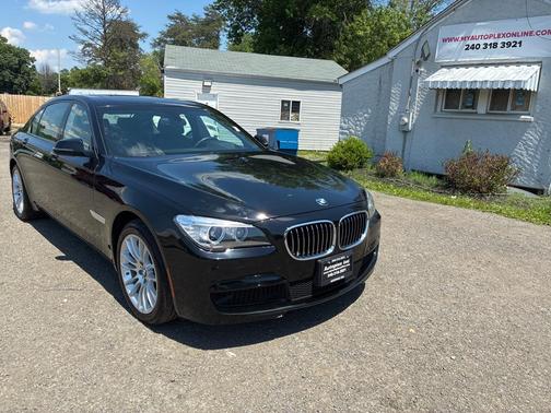 BLACK 2015 BMW 740 Li