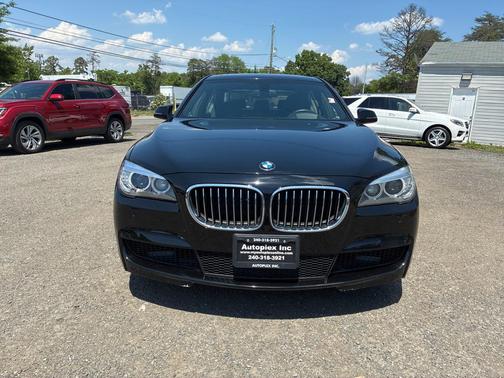 BLACK 2015 BMW 740 Li
