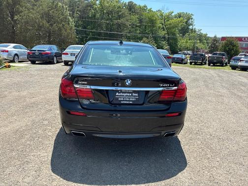 BLACK 2015 BMW 740 Li