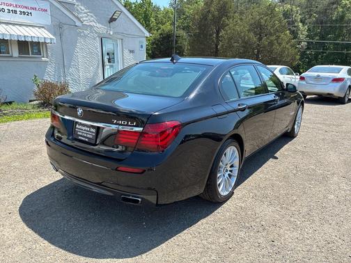 BLACK 2015 BMW 740 Li