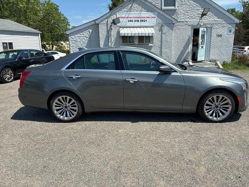 GRAY 2016 Cadillac CTS 2.0L Turbo Luxury